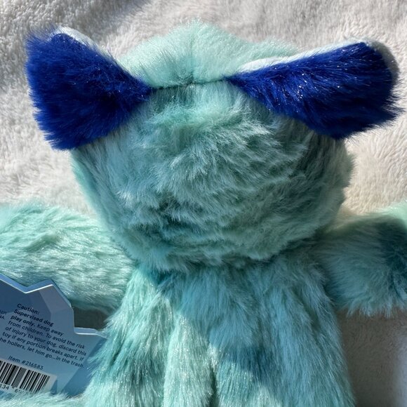 NWT Bark Box SLOBBERTOOTH TIGER Plush Dog Toy, Blue, Size M/L 20+ lbs. Dogs - Picture 12 of 16